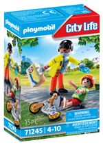 Playmobil City Life 71245 Secouriste avec blessé
