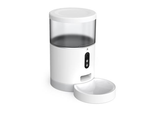 Meilleurs prix pour Distributeur automatique de nourriture pour chat Pawzz avec caméra Blanc