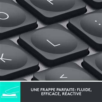 Clavier sans fil Qwerty Logitech MX Keys Mini Graphite