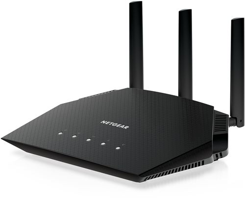 NETGEAR Nighthawk 4-Stream AX1800 WiFi 6 Router (RAX10) wireless router Gigabit Ethernet Dual-band (2.4 GHz / 5 GHz) Black