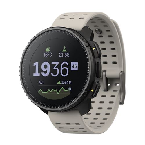 Montre connectée Suunto Vertical Black Sand avec bracelet silicone Beige - Suunto