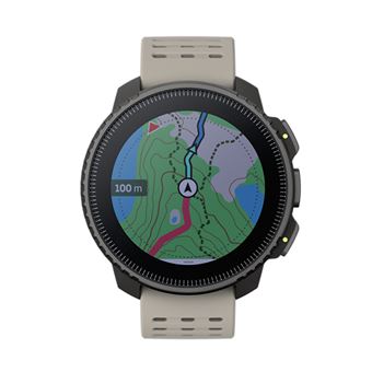 Montre connectée Suunto Vertical Black Sand avec bracelet silicone Beige