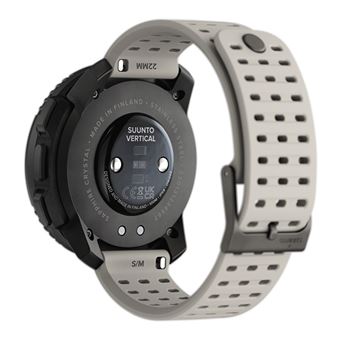 Montre connectée Suunto Vertical Black Sand avec bracelet silicone Beige