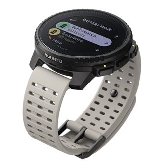 Montre connectée Suunto Vertical Black Sand avec bracelet silicone Beige