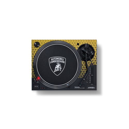 Platine vinyle Technics SL-1200M7B Edition Speciale Lamborghini jaune