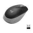Souris sans fil ergonomique Logitech M190 récepteur USB Gris