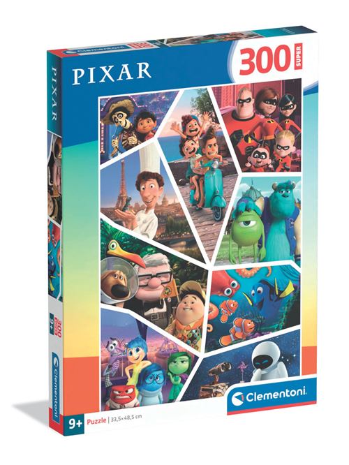 Puzzle 300 pièces Super : Pixar Clementoni Puzzles - vue 2