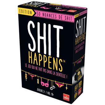 Jeu d'ambiance Goliath Shit Happens Edition 50 Nuances de Shit