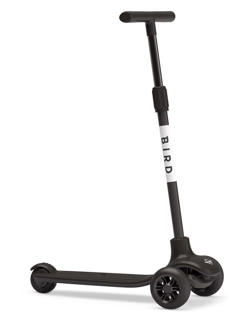 Trottinette pour enfants Bird Birdie Noir
