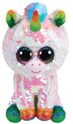 Peluche Ty Flippables Taille M Pixy la licorne 23 cm