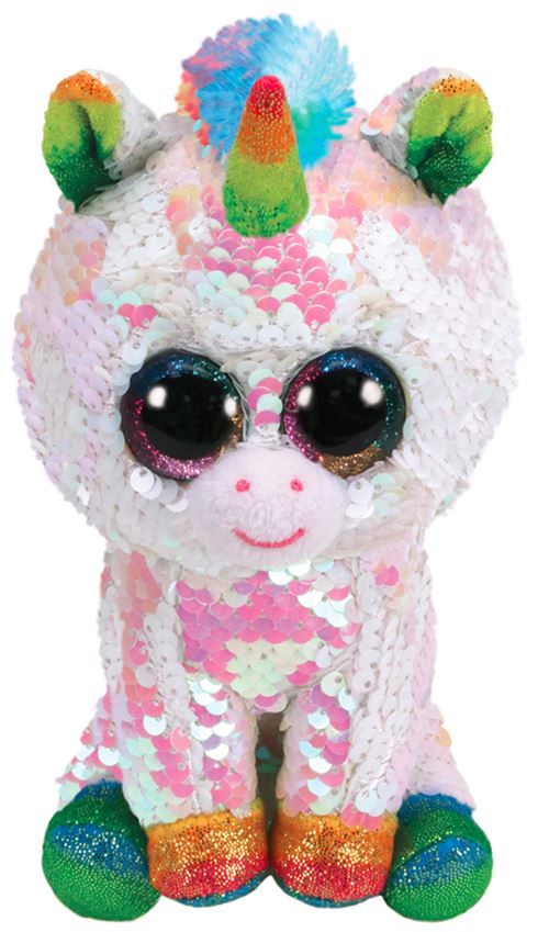 Peluche Ty Flippables Taille M Pixy la licorne 23 cm