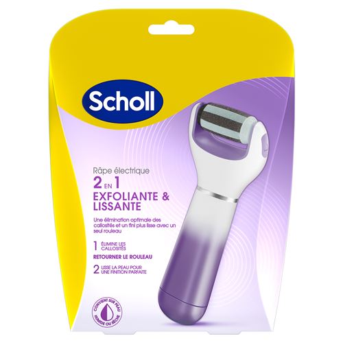 Roller électrique anti-callosités Scholl Velvet Smooth Express Pedi Rose