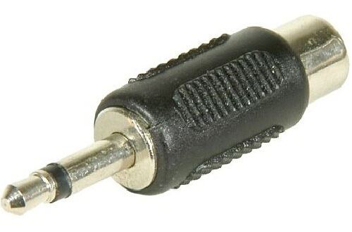 Adaptateur Temium RCA audio Femelle vers Jack 3.5 mm mono Mâle