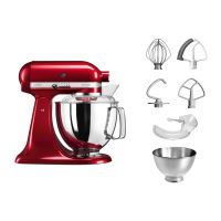 KitchenAid Artisan 5KSM175PSECA Keukenmachine Appelrood met 6 accessoires