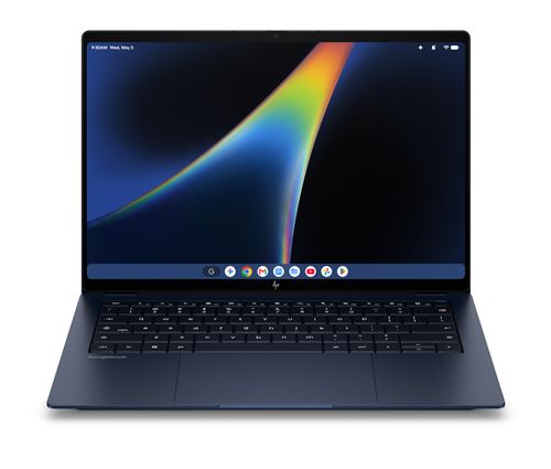 Googlebook HP 14C-Cf0008Nfx 14" Ecran Tactile Snapdragon X Elite Ai 16 Go Ram 512Go SSD Bleu