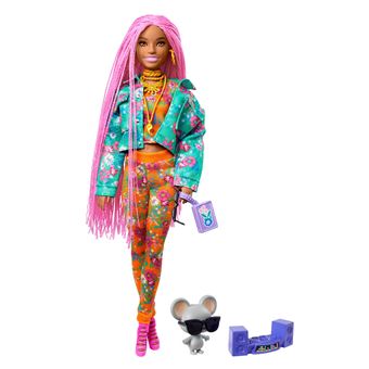 Poupée Barbie Extra et sa souris DJ