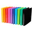 Classeur A4 à 4 anneaux Exacompta Iderama 320 x 260 mm Modèle aléatoire