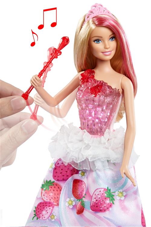 Poupée Barbie Princesse Bonbons Sons et lumières Poupée Achat