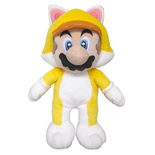Peluche Nintendo Mario Chat 24 cm Douceur Cadeau idéal Licence officielle