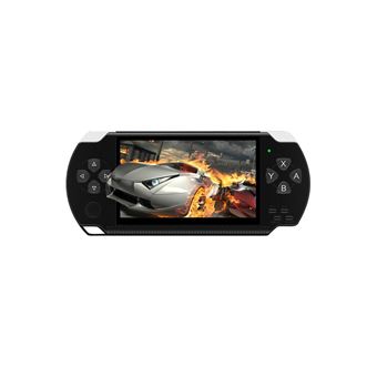 Portable de poche 4,3 pouces console de jeux vidéo jeu intégré classique 2000 jeu - noir