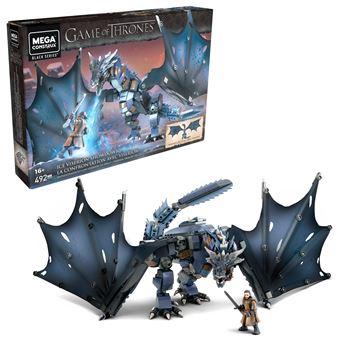 Jeu de construction Mega Bloks Viserion et Jon Snow Game of Thrones