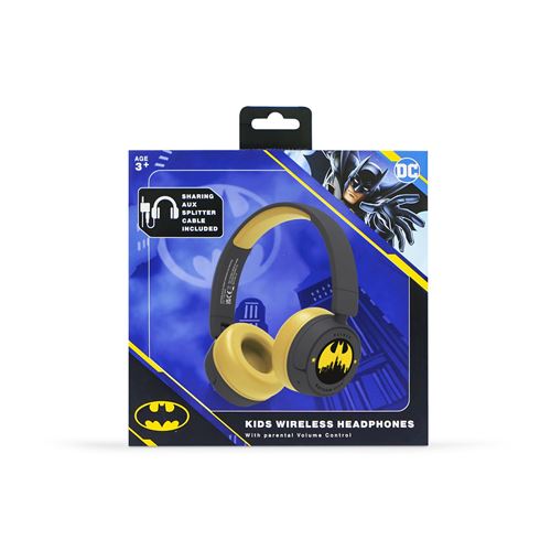 Jeu éducatif et électronique Otl Batman Gotham City Kids Wireless Headphones