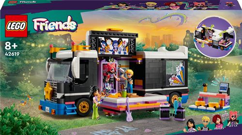 LEGO® Friends 42619 Le tourbus de la star de la pop État correct -  reconditionné disponible sur Fnac