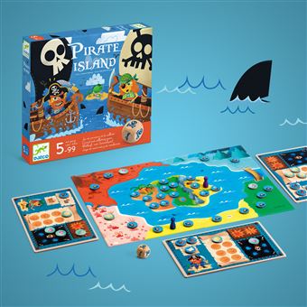 Jeu classique Djeco Pirate Island