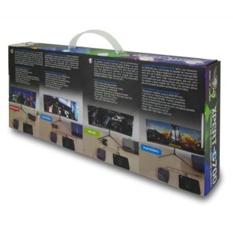 Spirit Of Gamer XPERT-G700 - Ensemble pavé numérique et souris - rétroéclairé - USB - commutateur : interrupteur bleu - noir - Pour la vente au détail