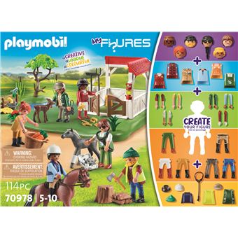 Playmobil 70978 My figures ranch équestre