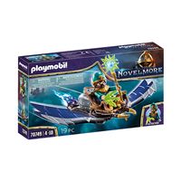 Playmobil 70748 - Véhicule Catapulte Violet Vale | Figurines Chevaliers Et Magiciens | Jeu Médiéval