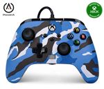 Manette filaire améliorée pour Xbox Series X/S PowerA Camouflage bleu