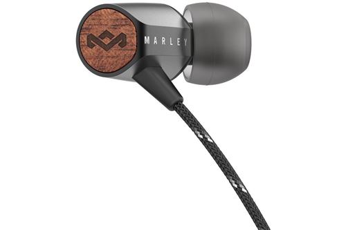 The House of Marley Uplift 2.0 - Écouteurs avec micro - intra-auriculaire - filaire - jack 3,5mm - argent