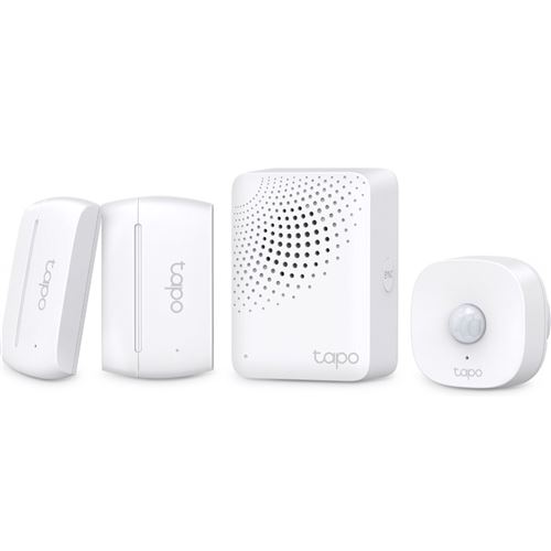 Tapo-by-tp-link Capteur de Mouvement TP-Link TAPO T30 KIT Wi-Fi Intérieur Autonomie 2 ans Blanch
