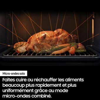 Micro-ondes compact grande capacite et ultra design-NQ5B6753CAK