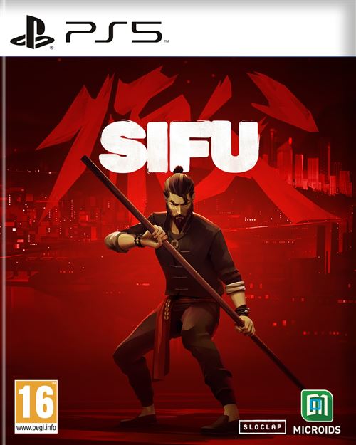Pochette avant du jeu Sifu PS5