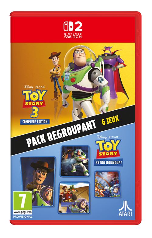 Toy Story : Retro Roundup ! + Toy Story 3 Complete Edition Double Pack Nintendo Switch 2
