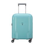 Valise cabine à 4 roues Delsey Clavel Taille S 55 cm Gris Bleu