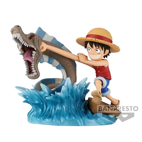 Figurine Bandai One piece World Collectable Monkey D. Luffy versus Local Sea Monster