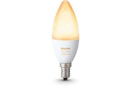 Ampoule connectée Philips Hue White Ambiance E14 Flamme