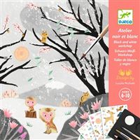 Djeco Coffret Coloriage Relief Feutres Pinceaux – Thème Égypte Ancienne – Dès 6 Ans – Activité Créative & Ludique