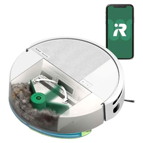 Irobot Roomba 205 Dustcompressor Combo Blanc 7000 Pa Lidar