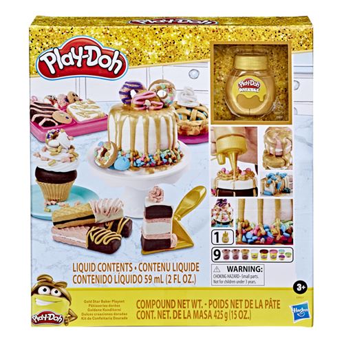 Pâte à modeler Play-Doh Pâtisseries dorées