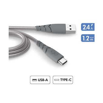 Cable usb Iphone 4 / 4S cable 1M 2A - Blanc Apple iPhone 4 iPhone 4S - 1001  coques