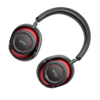 Casque audio sans fil à réduction du bruit Mark Levinson N5909 Bluetooth Noir et rouge