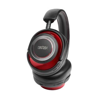 Casque audio sans fil à réduction du bruit Mark Levinson N5909 Bluetooth Noir et rouge