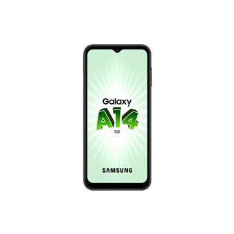 Pack Smartphone Samsung Galaxy A14 6.6" 5G Double SIM 64 Go Noir + Coque FD