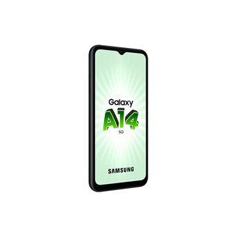 Pack Smartphone Samsung Galaxy A14 6.6" 5G Double SIM 64 Go Noir + Coque FD