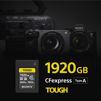 Carte mémoire CF express Type-A Sony CEA‐M1920T 1920 Go Noir