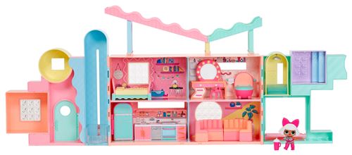 Maison de poupée Squish Sand - Sable magique réutilisable - Pour poupées 7,5 cm